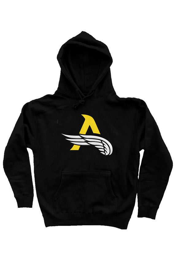 Almighty 1st - Black Heavyweight Pullover Hoodie