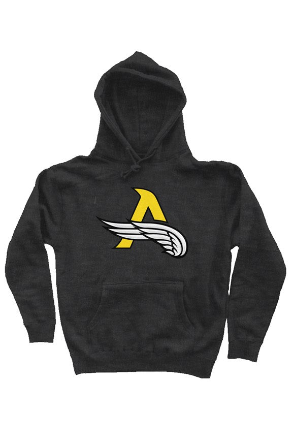 Almighty 1st - Charcoal Heather Heavyweight Pullover Hoodie