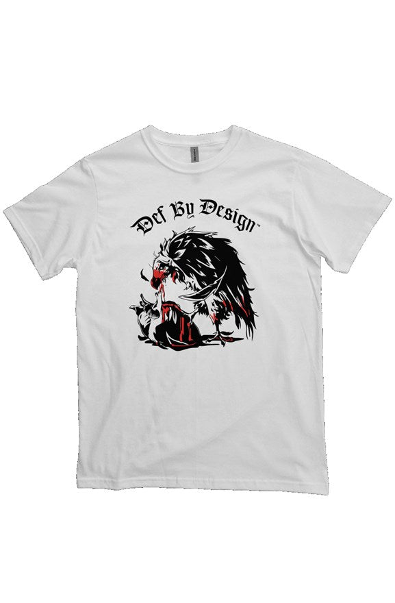 Def by Design Vulture - White Heavyweight T Shirt