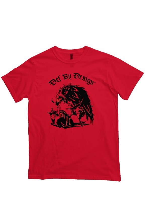 Def by Design Vulture - Red Pepper Heavyweight T Shirt